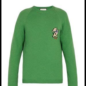 gucci cat hat sweater|gucci piglet sweater.